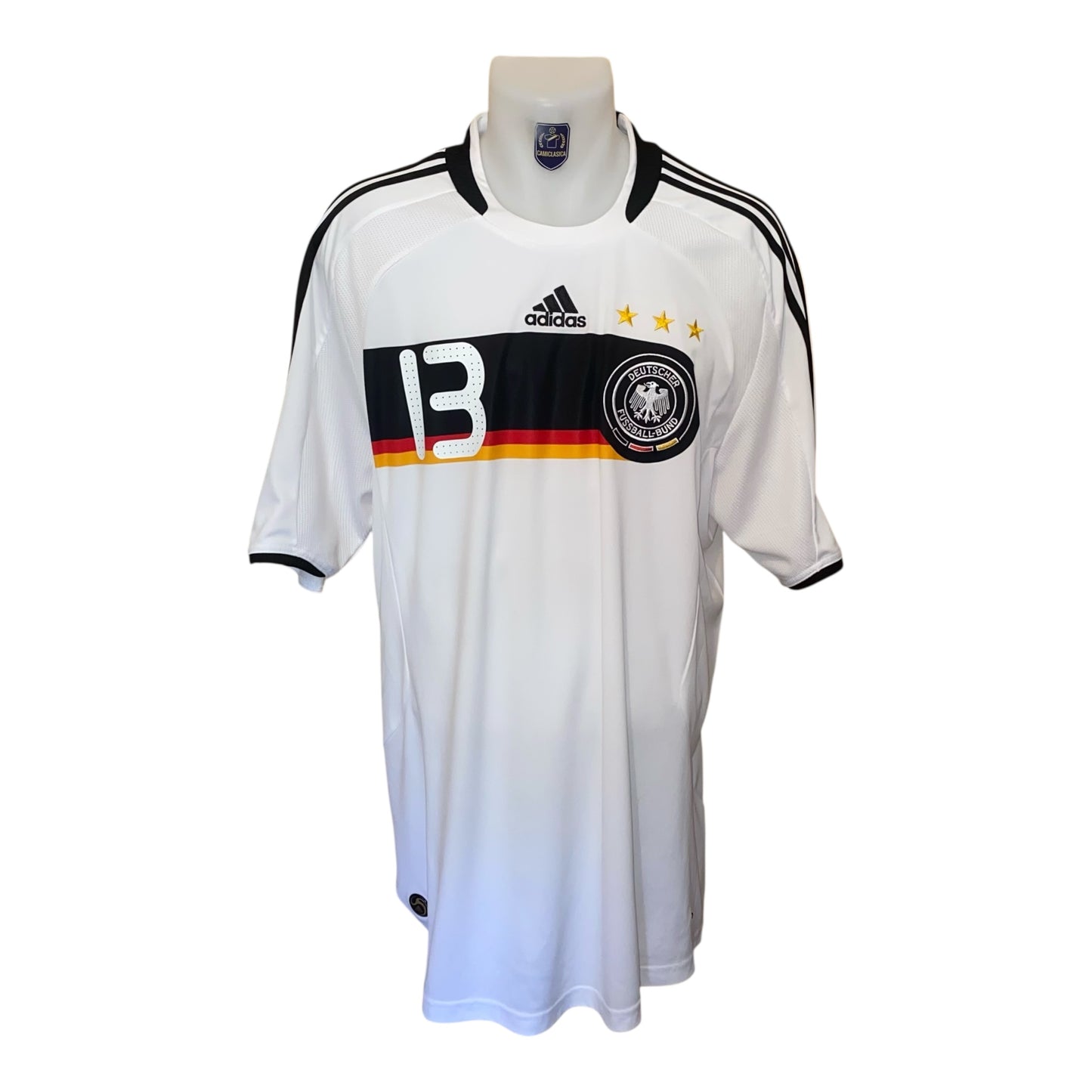 Camiseta Alemania 2008 Ballack local