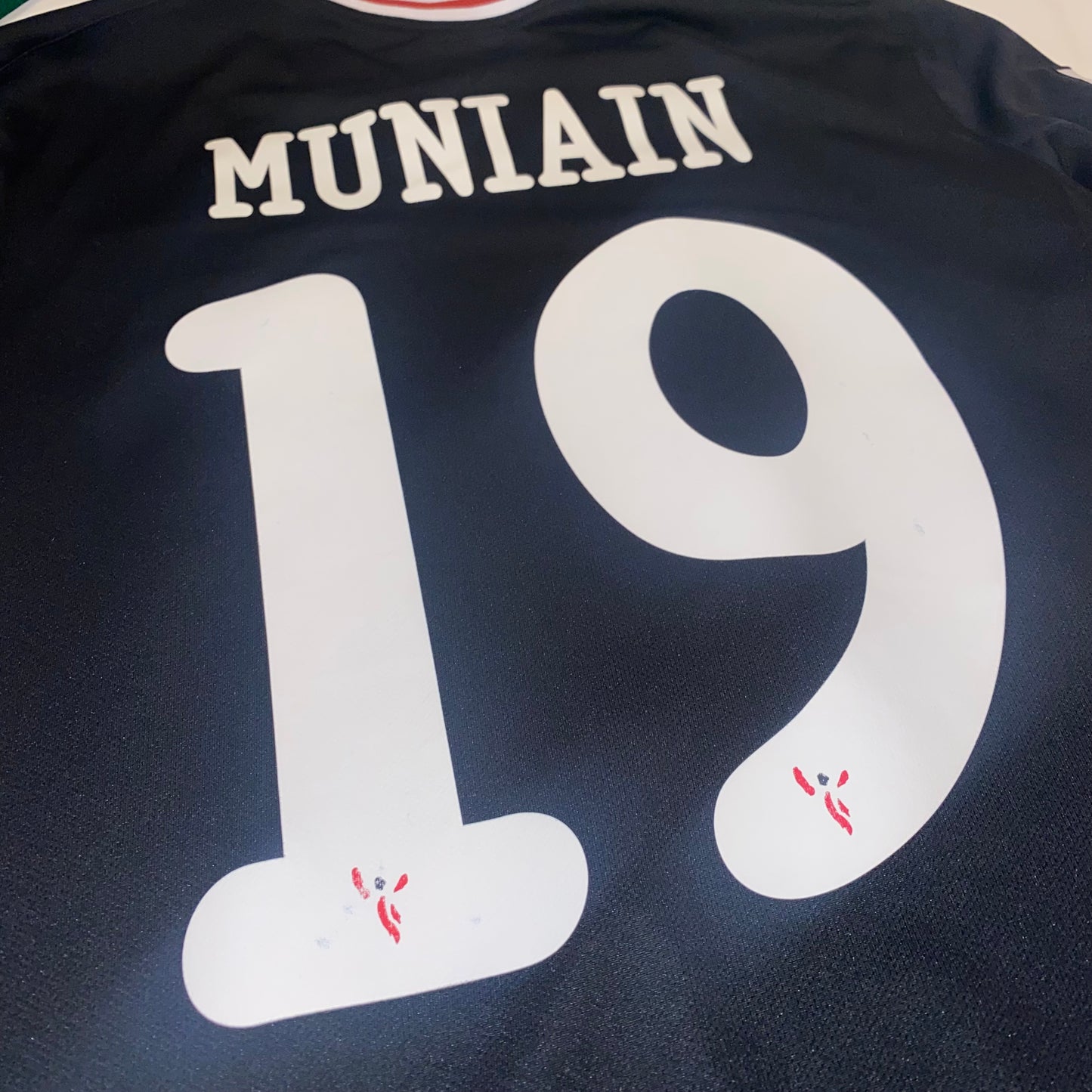 Camiseta Athletic club 11/12 Muniain visitante