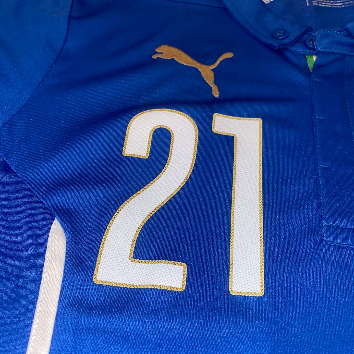 Camiseta Italia 2014 Pirlo local