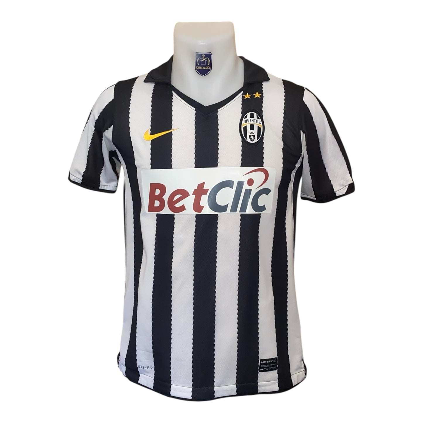 Camiseta Juventus 10/11 local niño