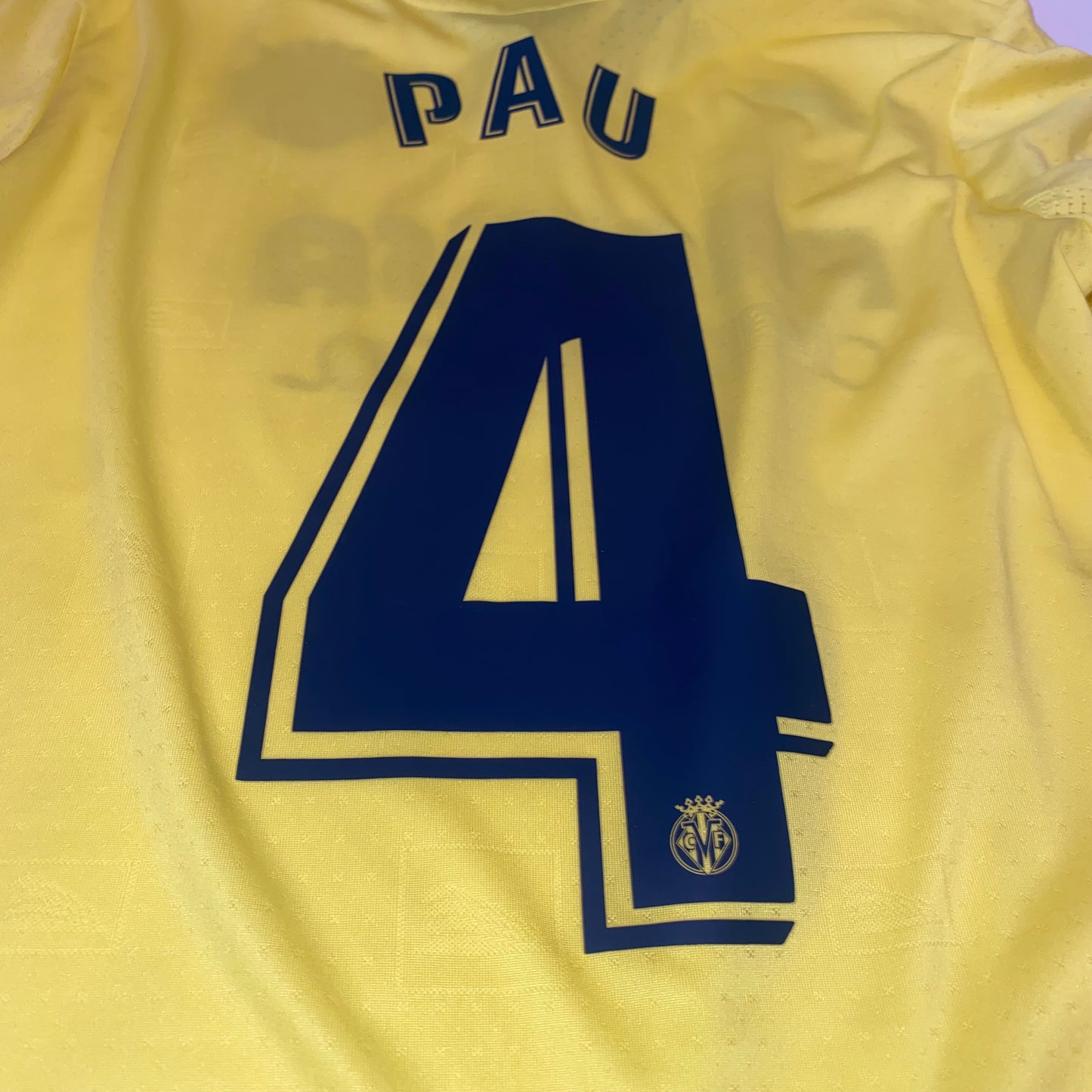 Camiseta Villarreal 21/22 Pau local