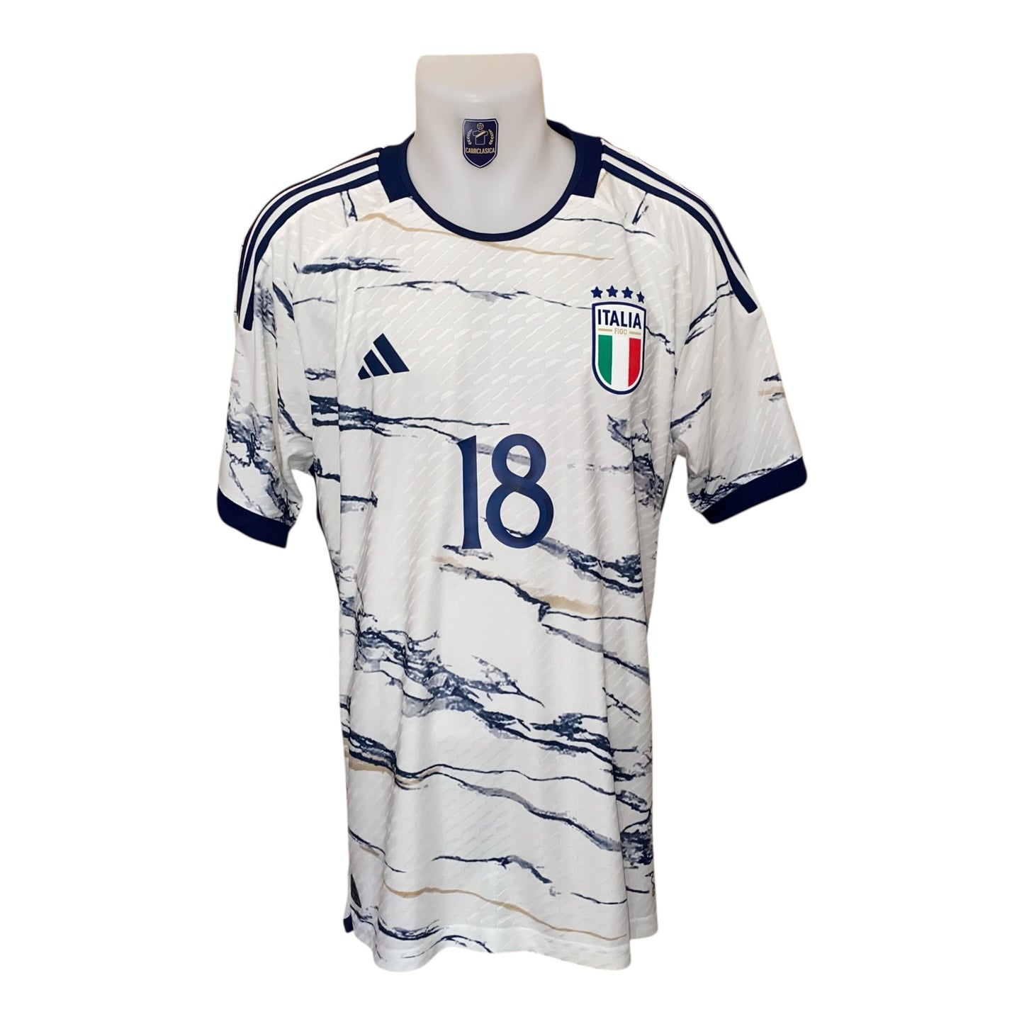 Camiseta Italia 2023 Barella visitante