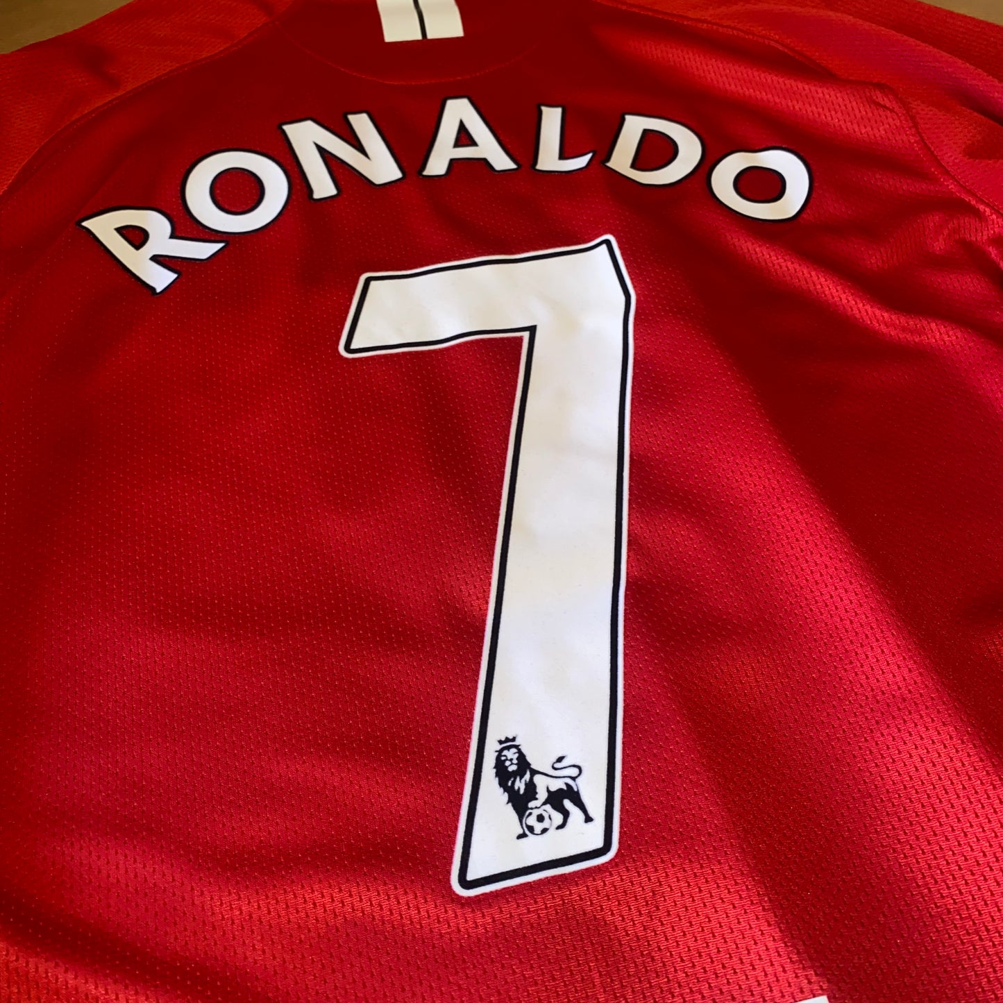 Camiseta Manchester United 07/08 Local Ronaldo
