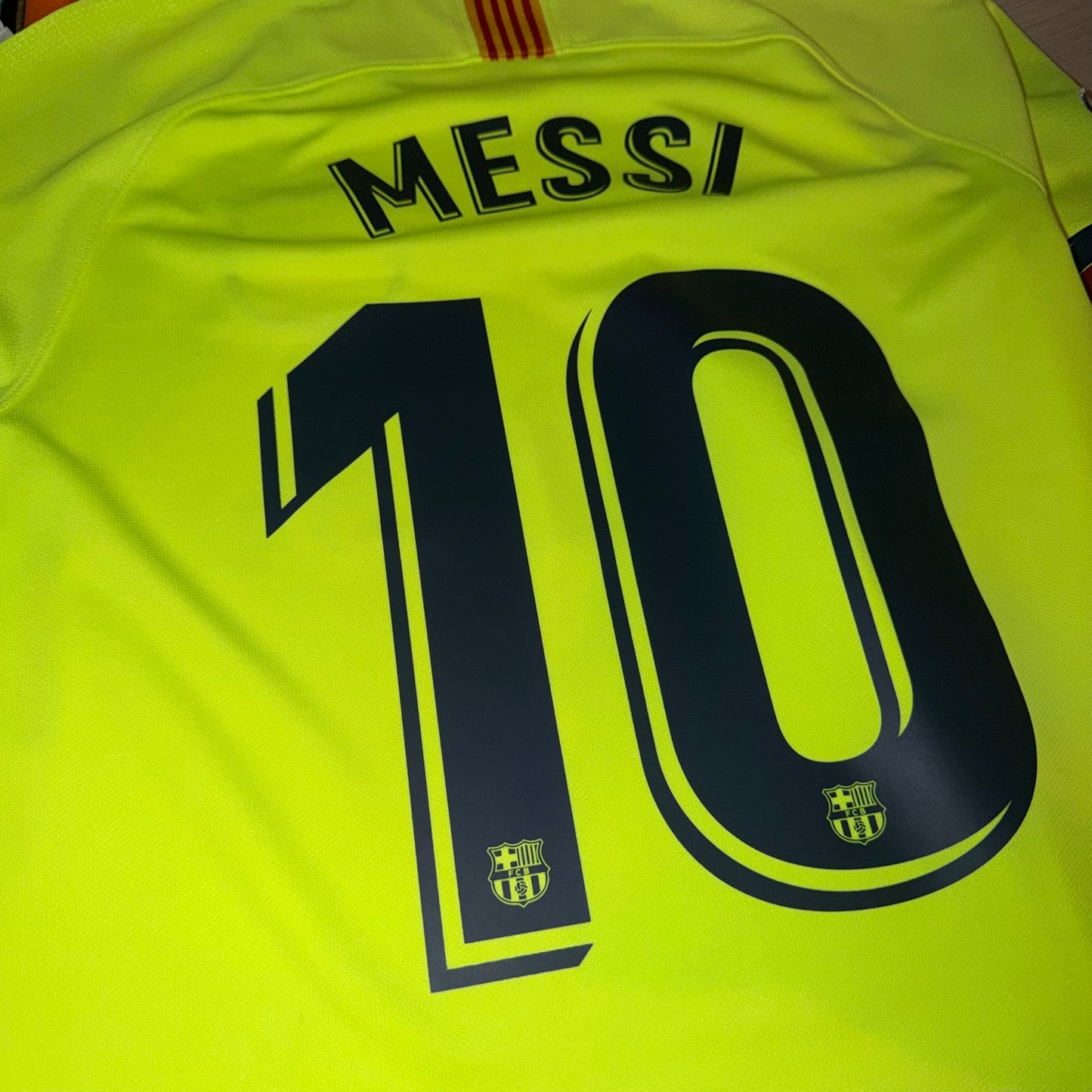 FC Barcelona 18/19 visitante #10 Messi S