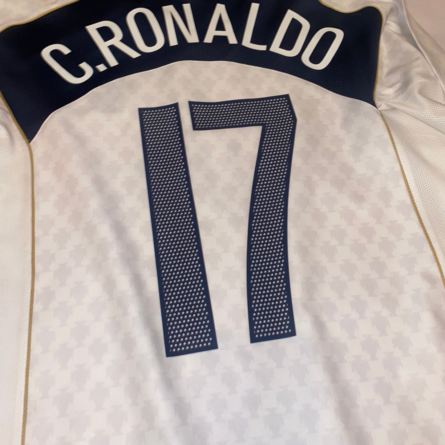 Portugal 2004 Visitante #17 Ronaldo 2XL