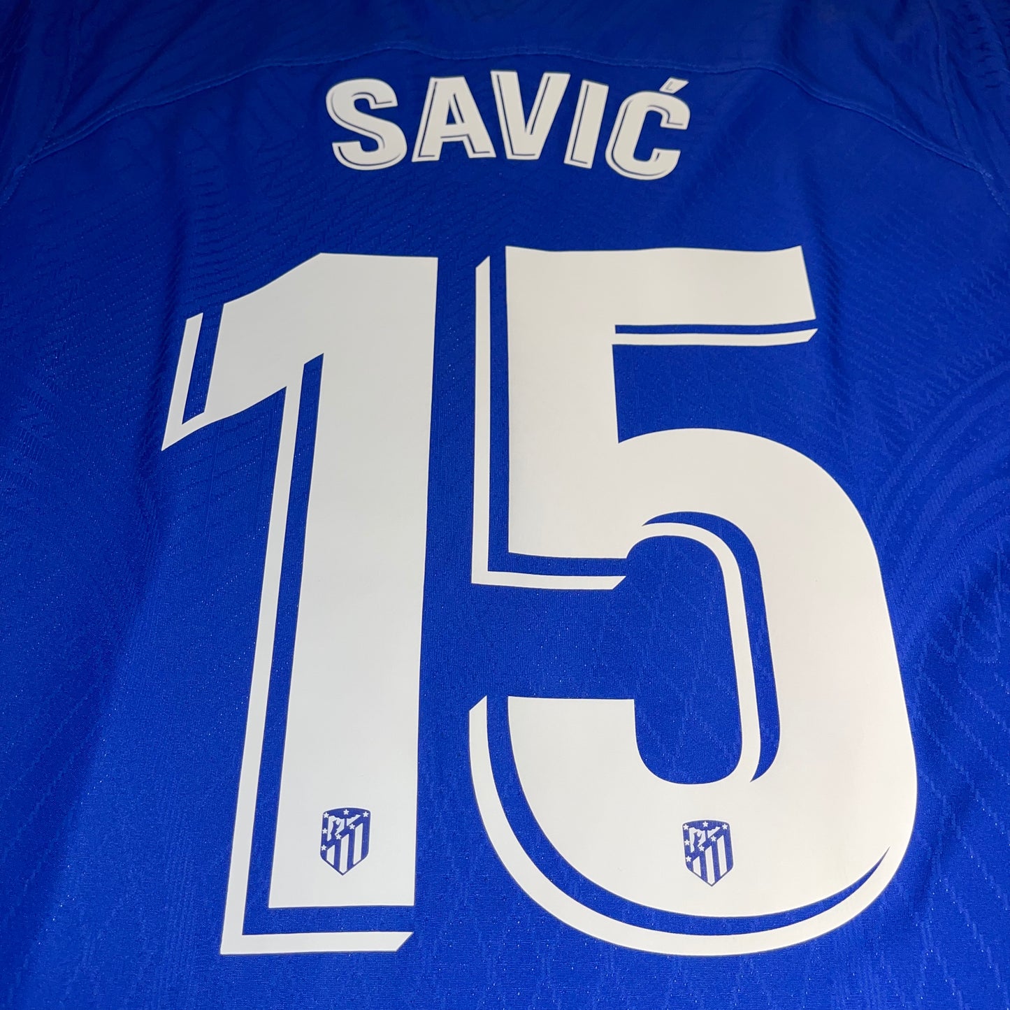 Atletico de Madrid 22/23 Player Version Alternativa #15 Savic L
