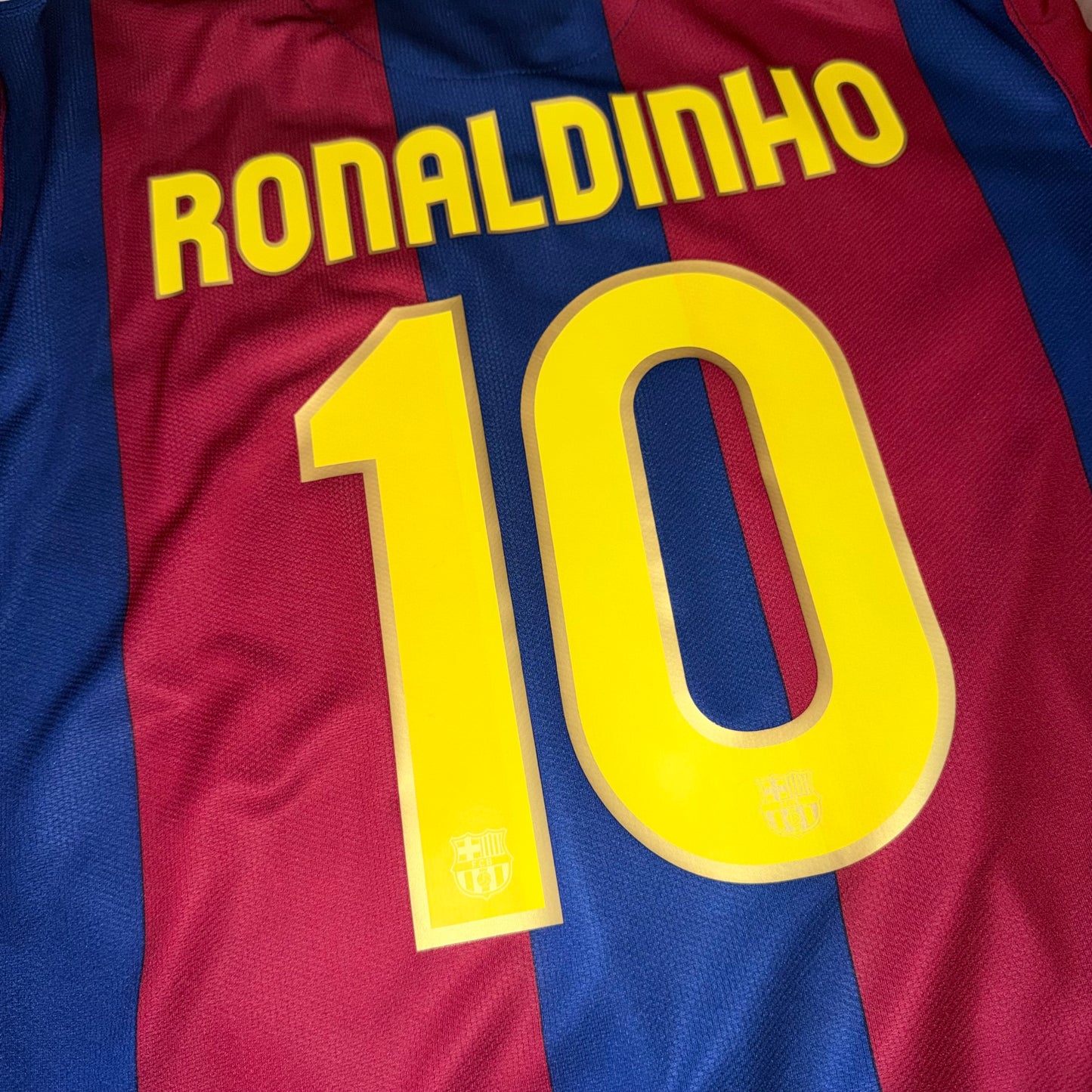 Barcelona 07/08 Local #10 Ronaldinho XL