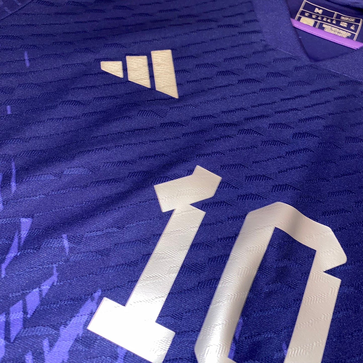 Argentina 2022 Visitante Player Version #10 Messi M