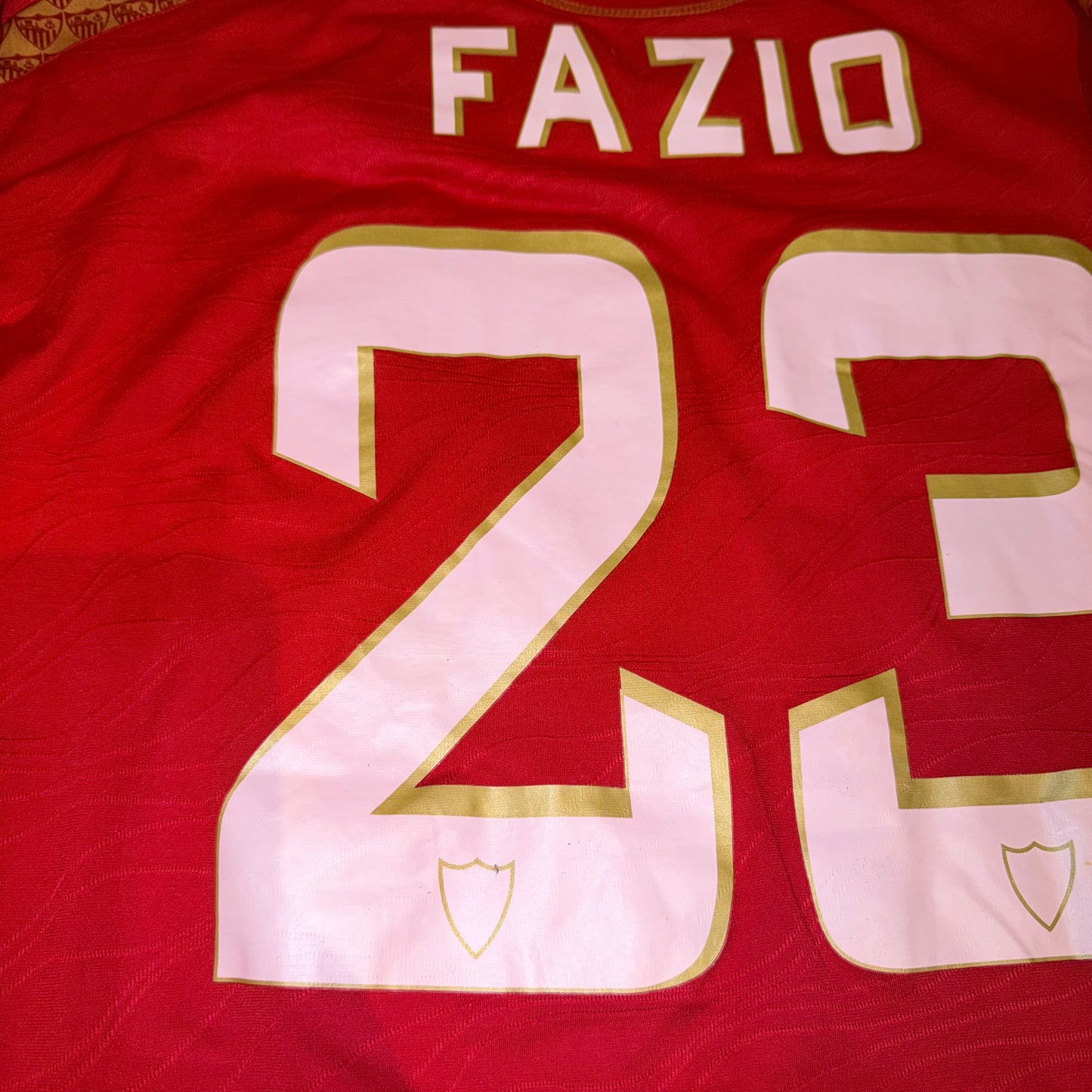 Sevilla 08/09 Visitante #23 Fazio XL