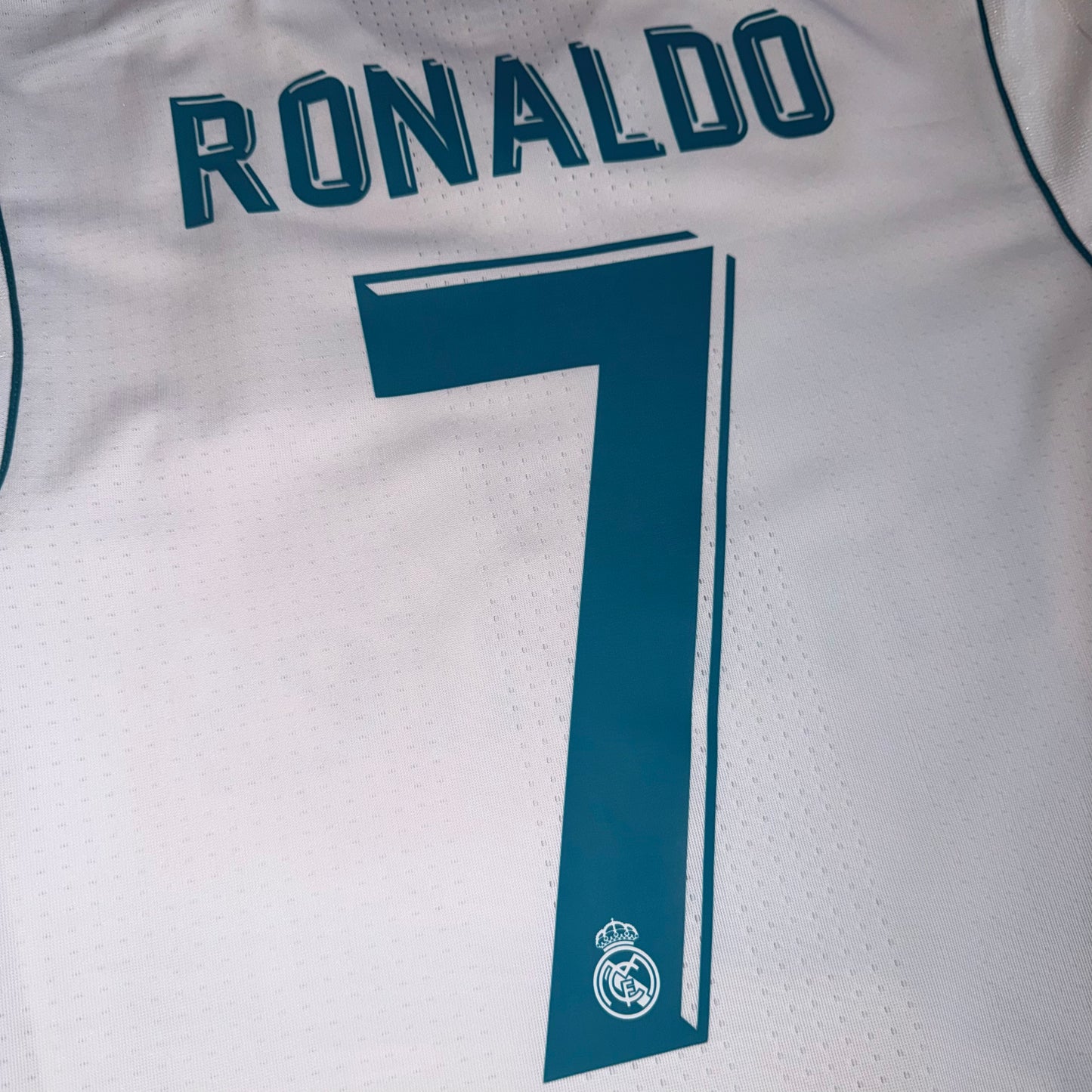 Real Madrid 17/18 Local #7 Player Version Ronaldo S