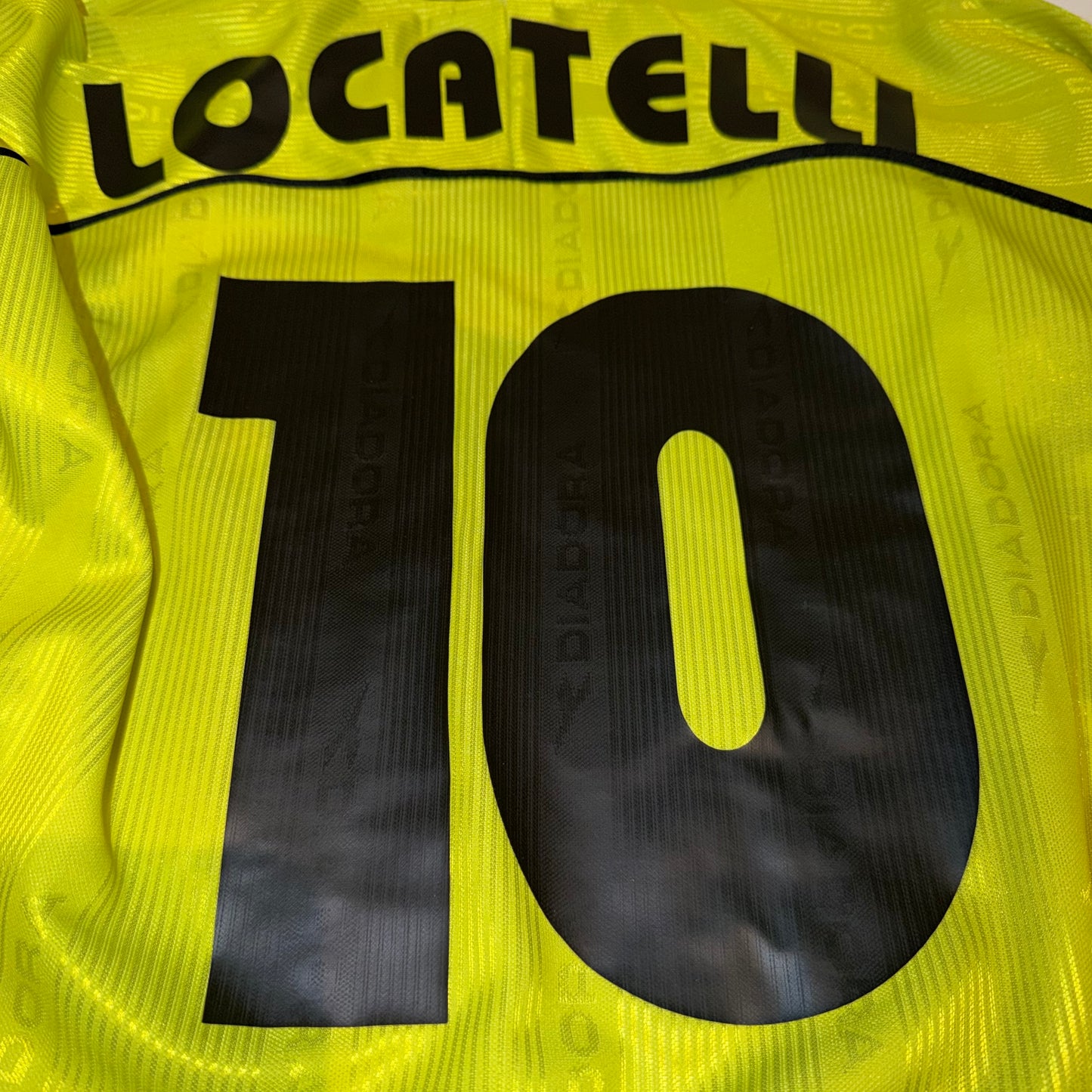 Udinese 99/00 Visitante #10 Locatelli L