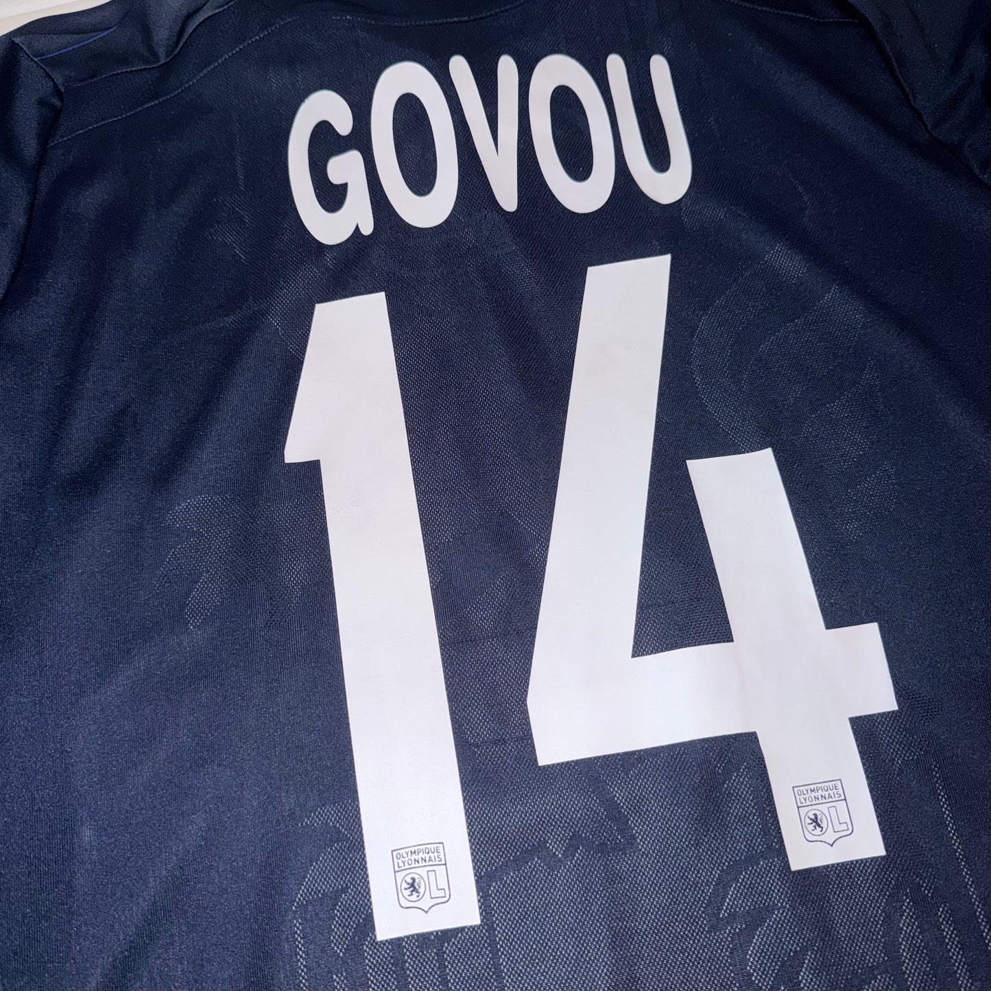 Olympique Lyon 09/10 Visitante #14 Govou XL