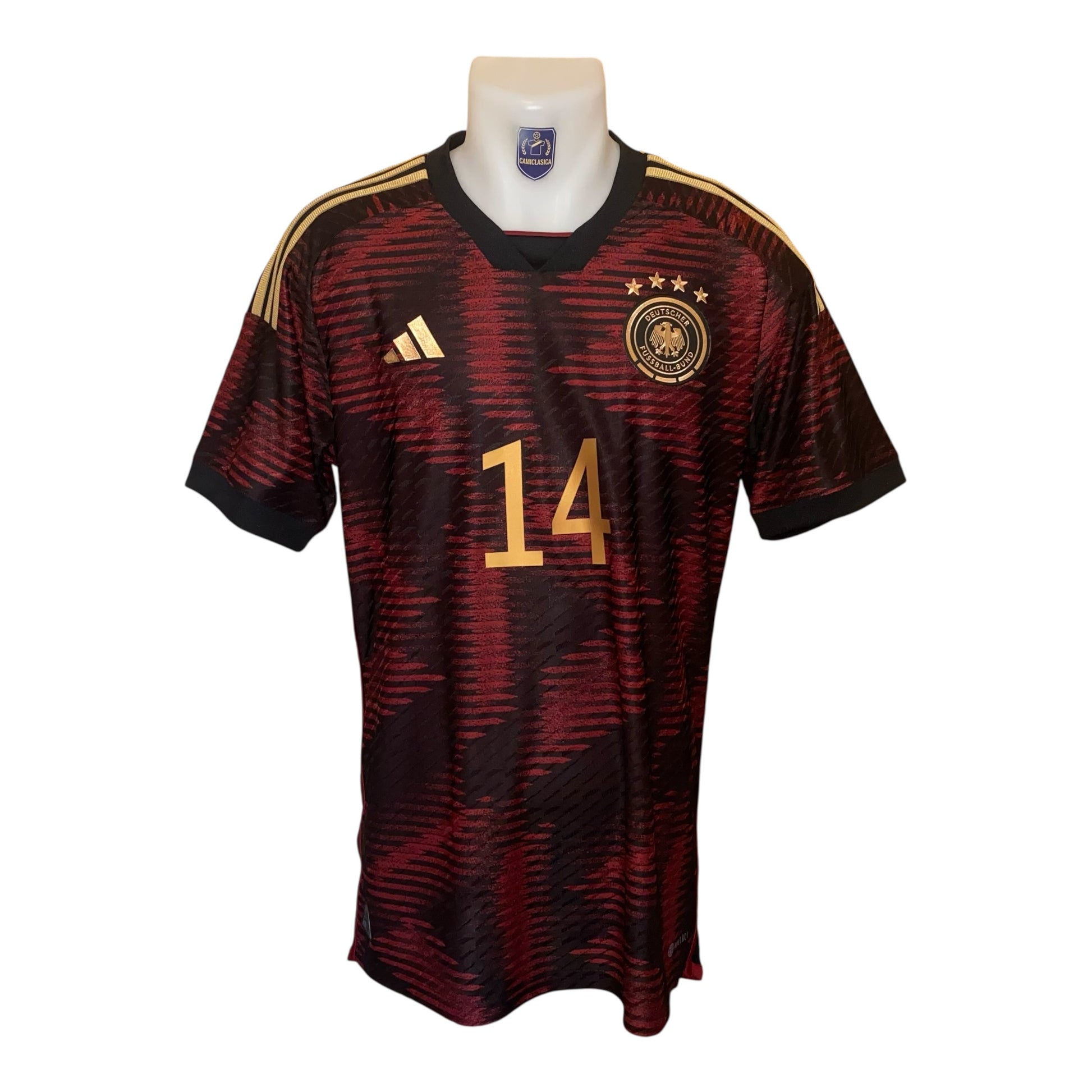 Camiseta Alemania 2022 Musiala visitante 