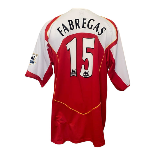 Camiseta Arsenal 04/05 Fabregas local 