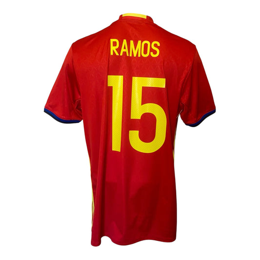 Camiseta España 2016 Ramos local 