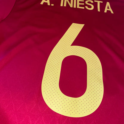 Camiseta España 2016 Iniesta local 