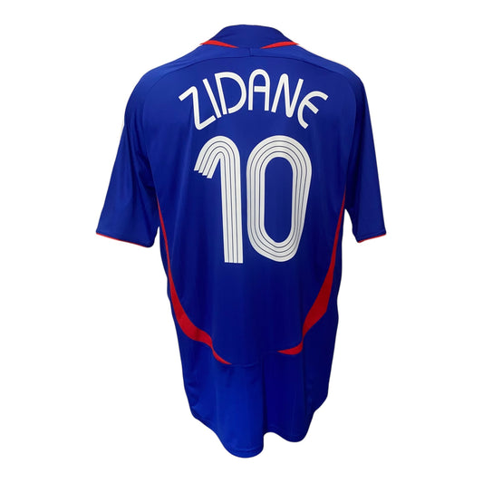 Camiseta retro Francia 2006 Zidane local 