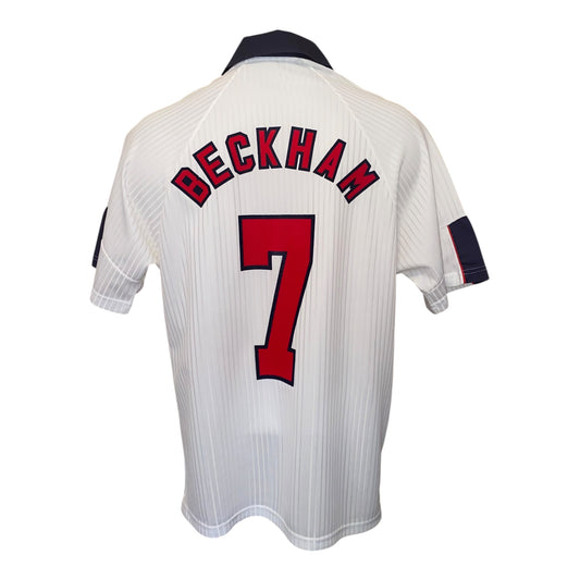 Camiseta retro Inglaterra 1998 Beckham local 