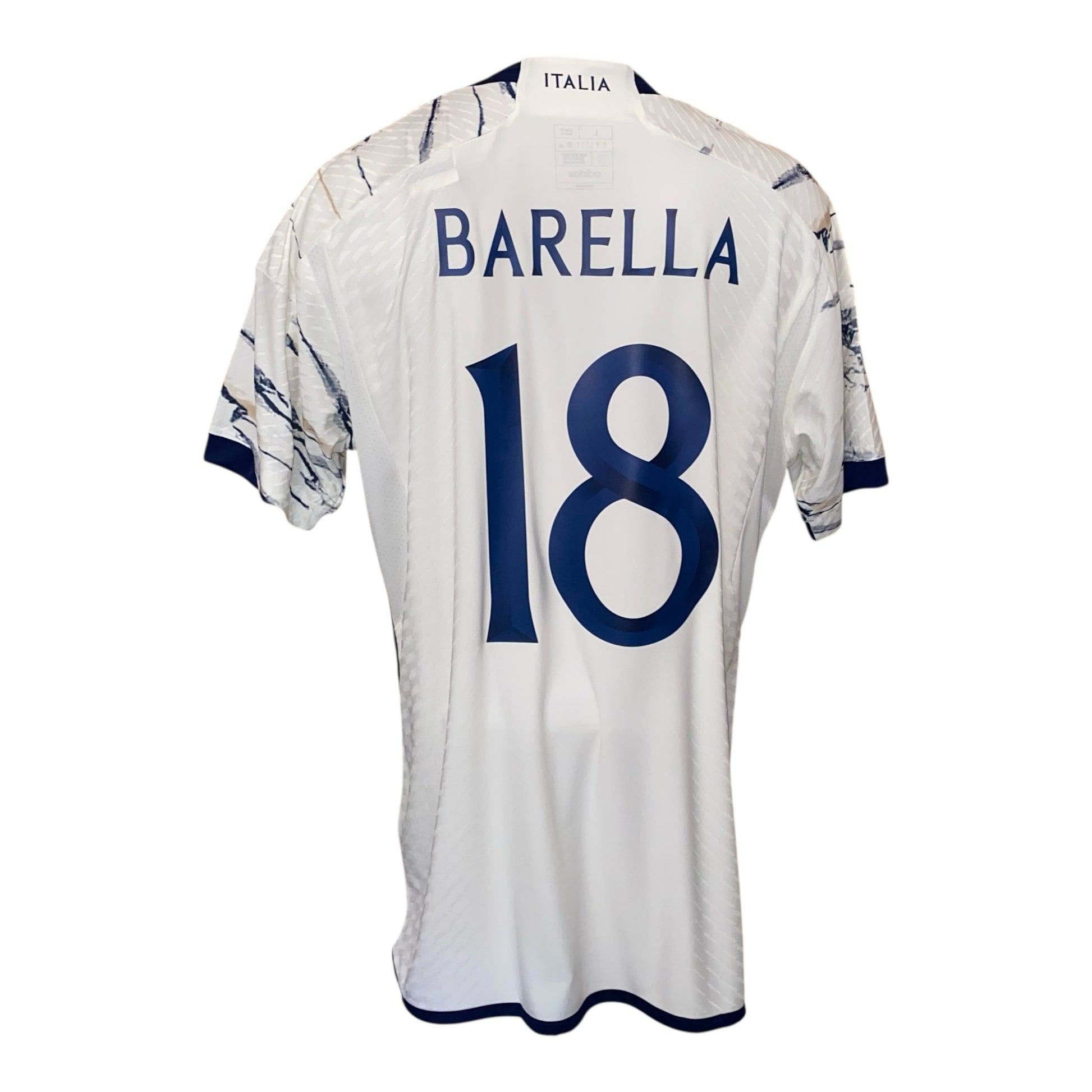 Camiseta Italia 2023 Barella visitante 