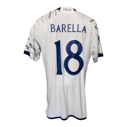 Camiseta Italia 2023 Barella visitante 
