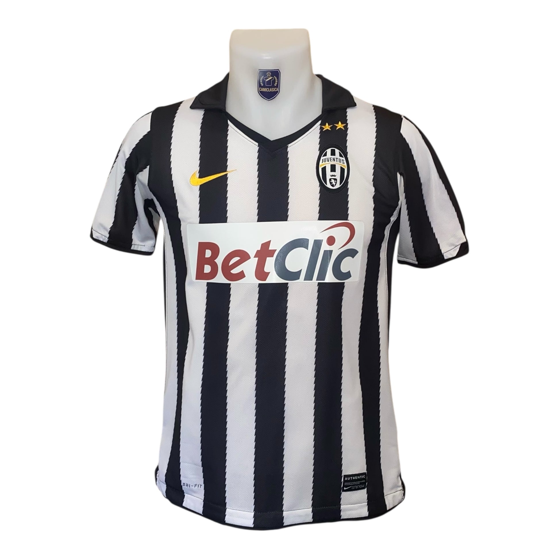 Camiseta Juventus 10/11 local niño