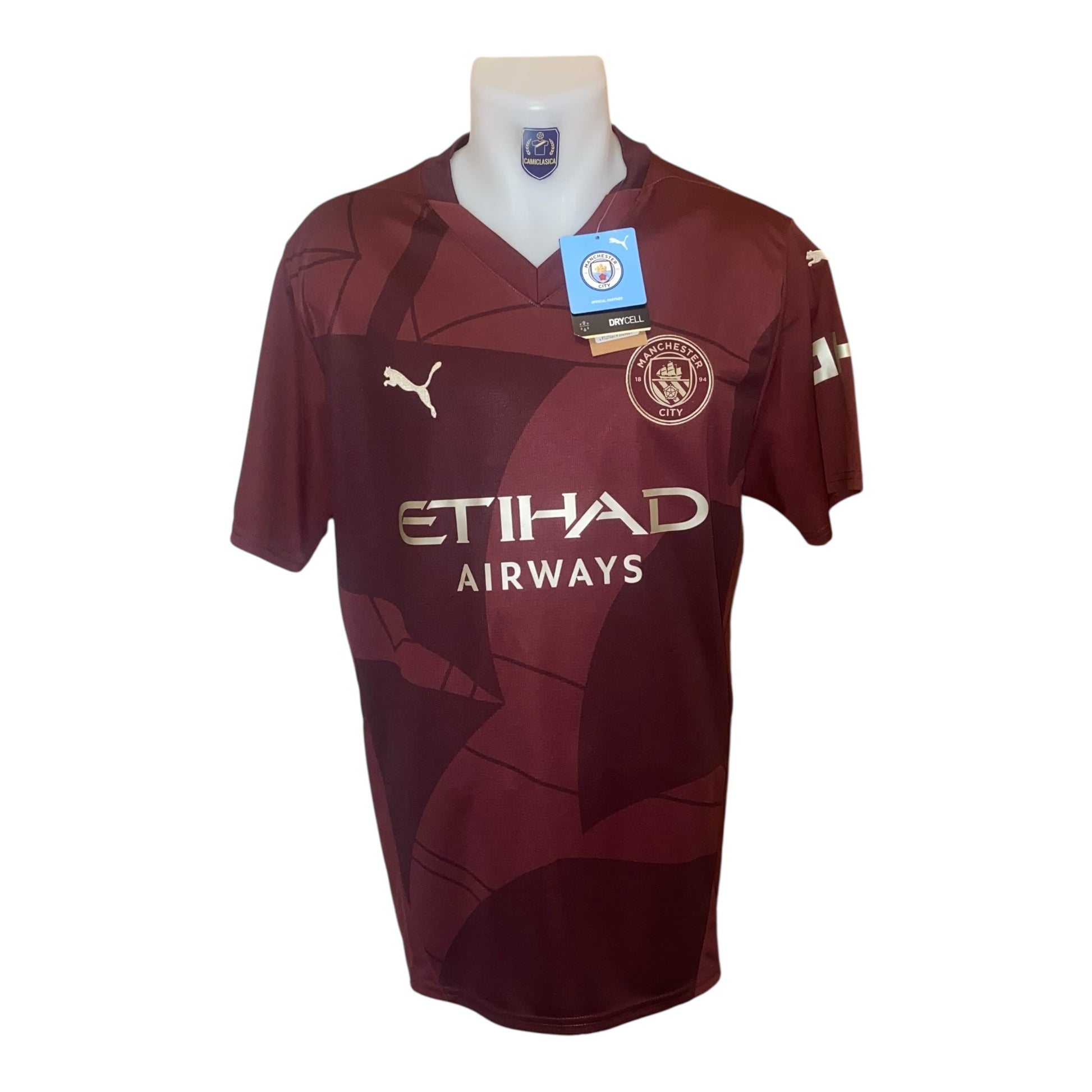 Camiseta Manchester City 24/25 halaand alternativa 
