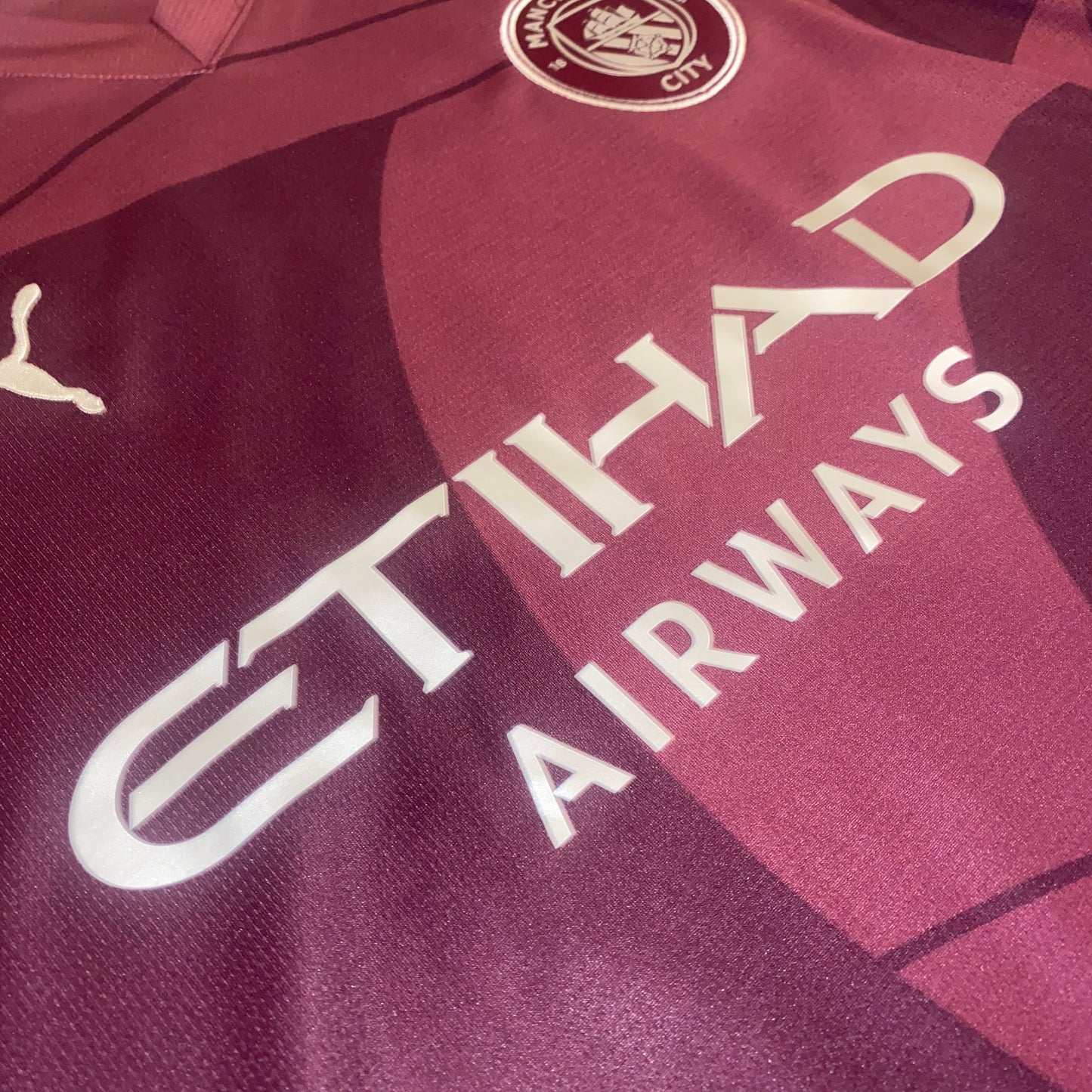 Camiseta Manchester City 24/25 halaand alternativa 