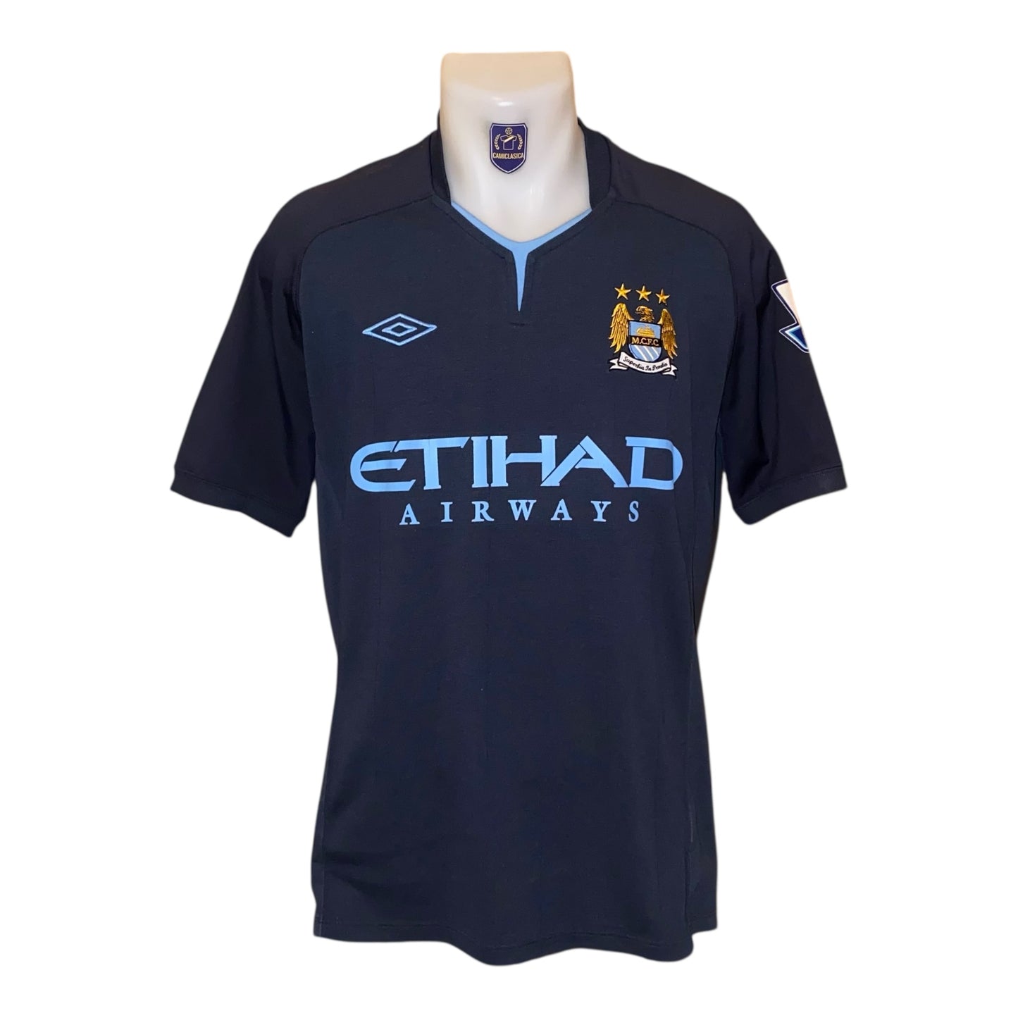 Camiseta Manchester city 10/11 tevez alternativa 