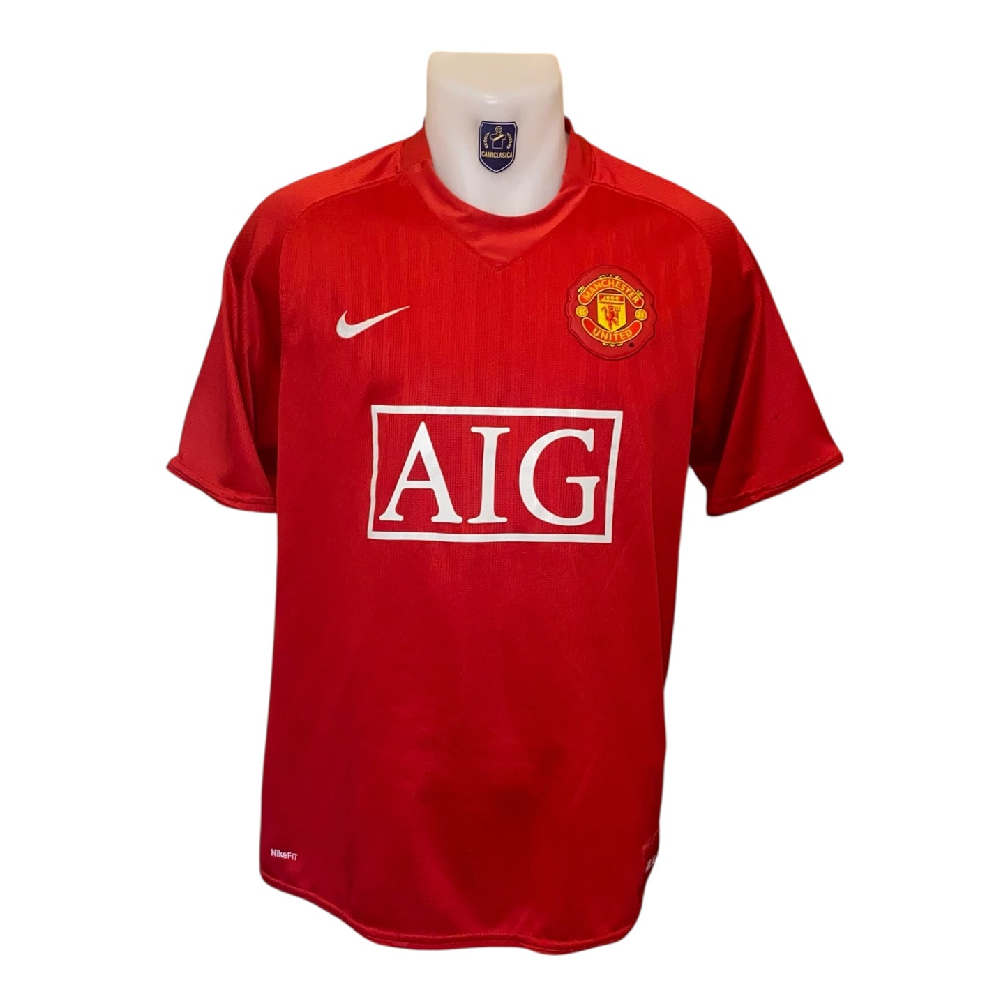 Camiseta Manchester United 07/08 Local Tevez 