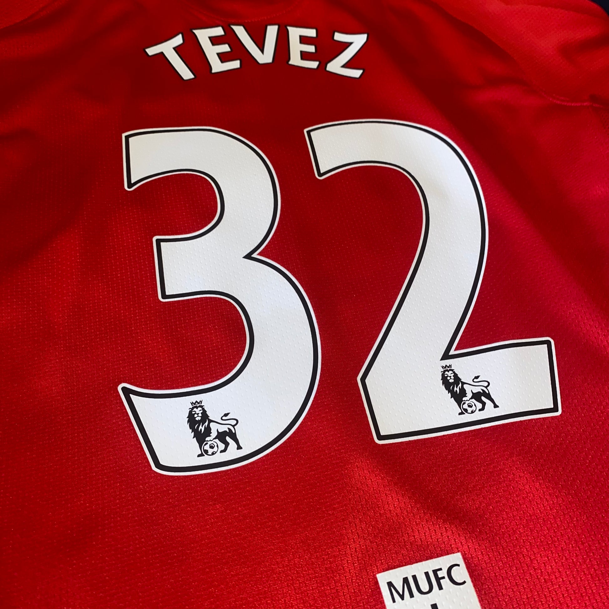 Camiseta Manchester United 07/08 Local Tevez 