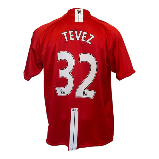 Camiseta Manchester United 07/08 Local Tevez 