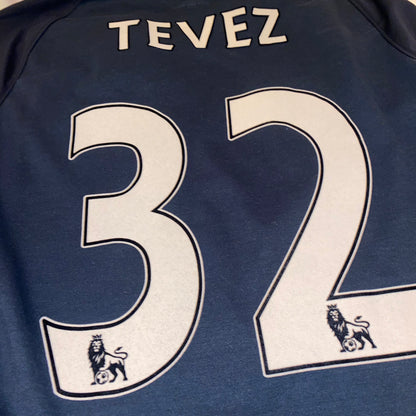 Camiseta Manchester city 10/11 tevez alternativa 