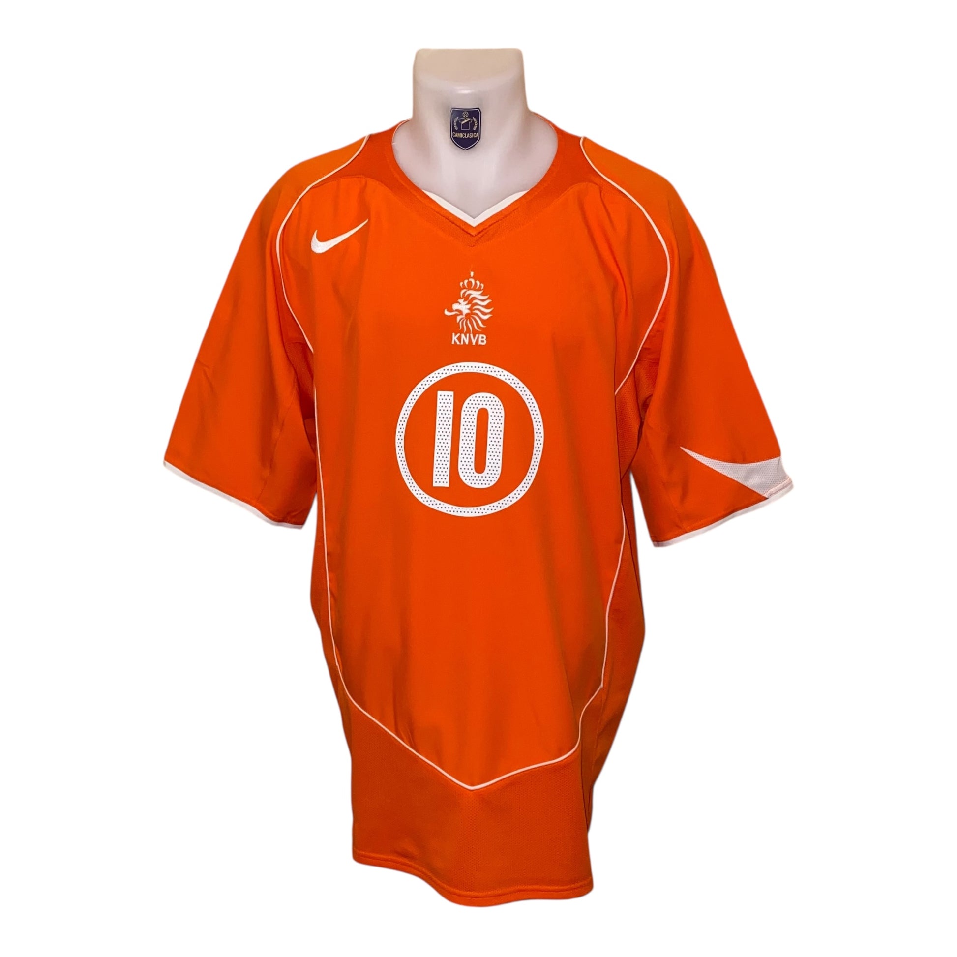Camiseta Países Bajos 2004 Van Nistelrooy local 