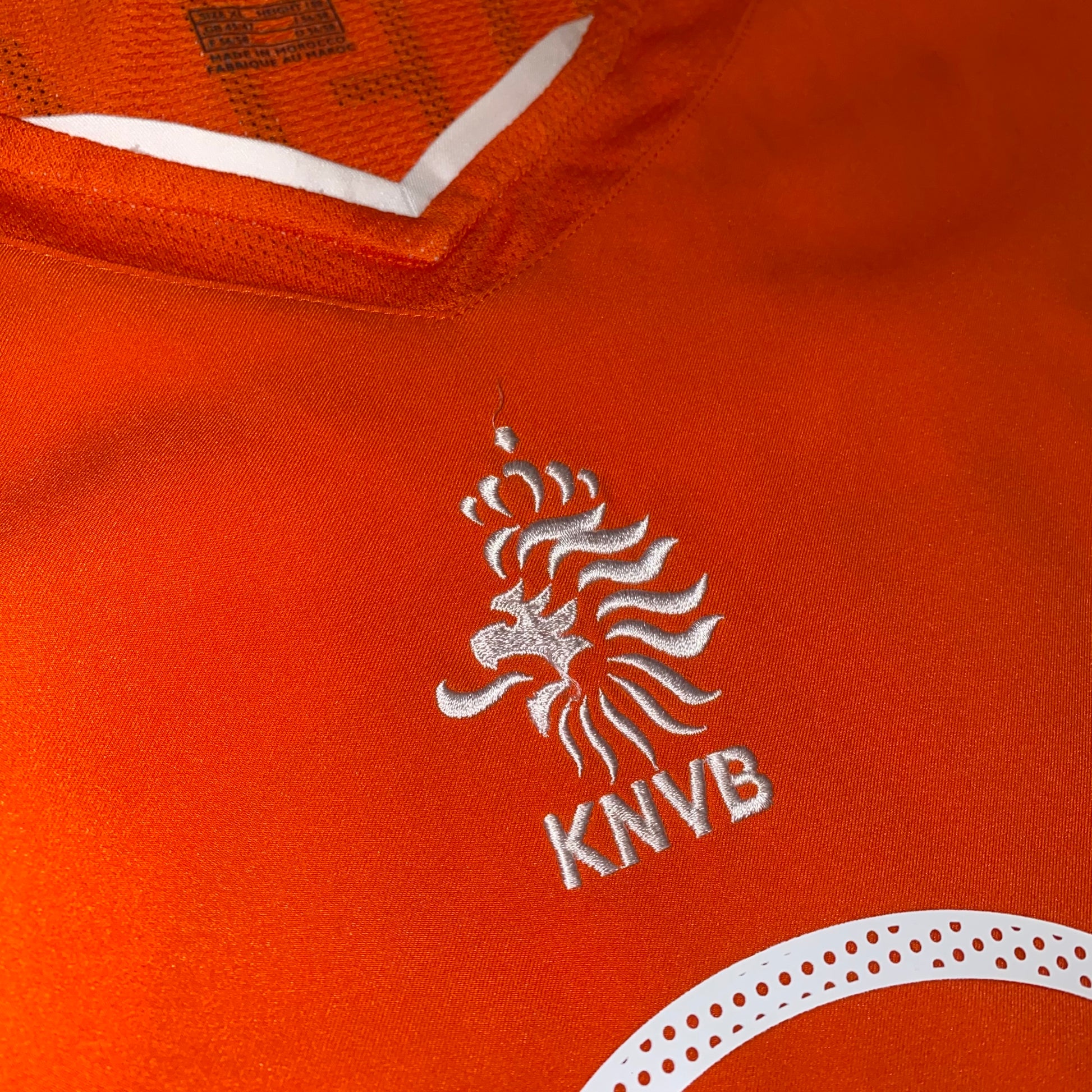 Camiseta Países Bajos 2004 Van Nistelrooy local 