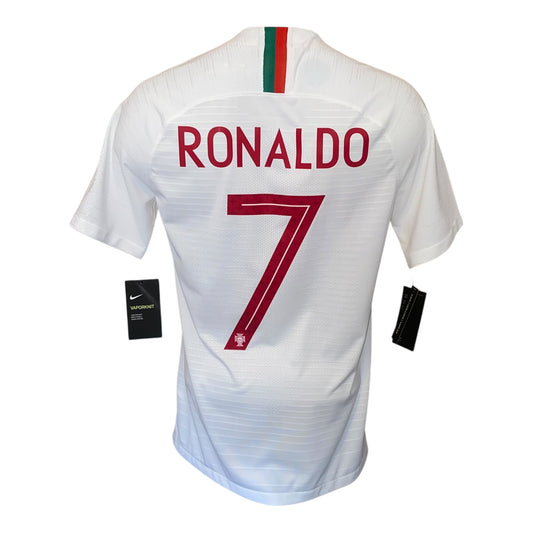 Camiseta Portugal 2018 Ronaldo visitante 