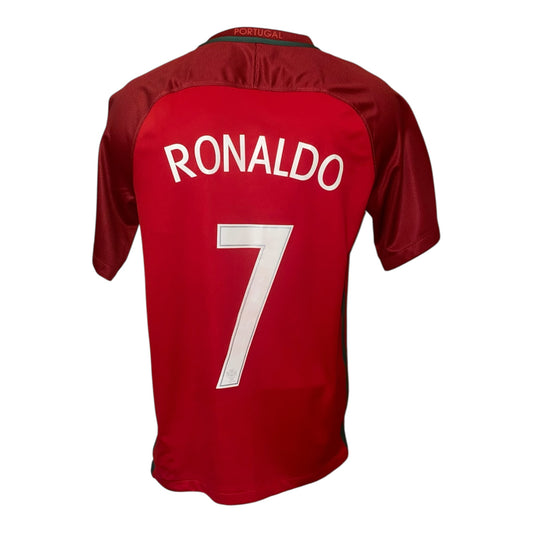 Camiseta Portugal 2016 Ronaldo local