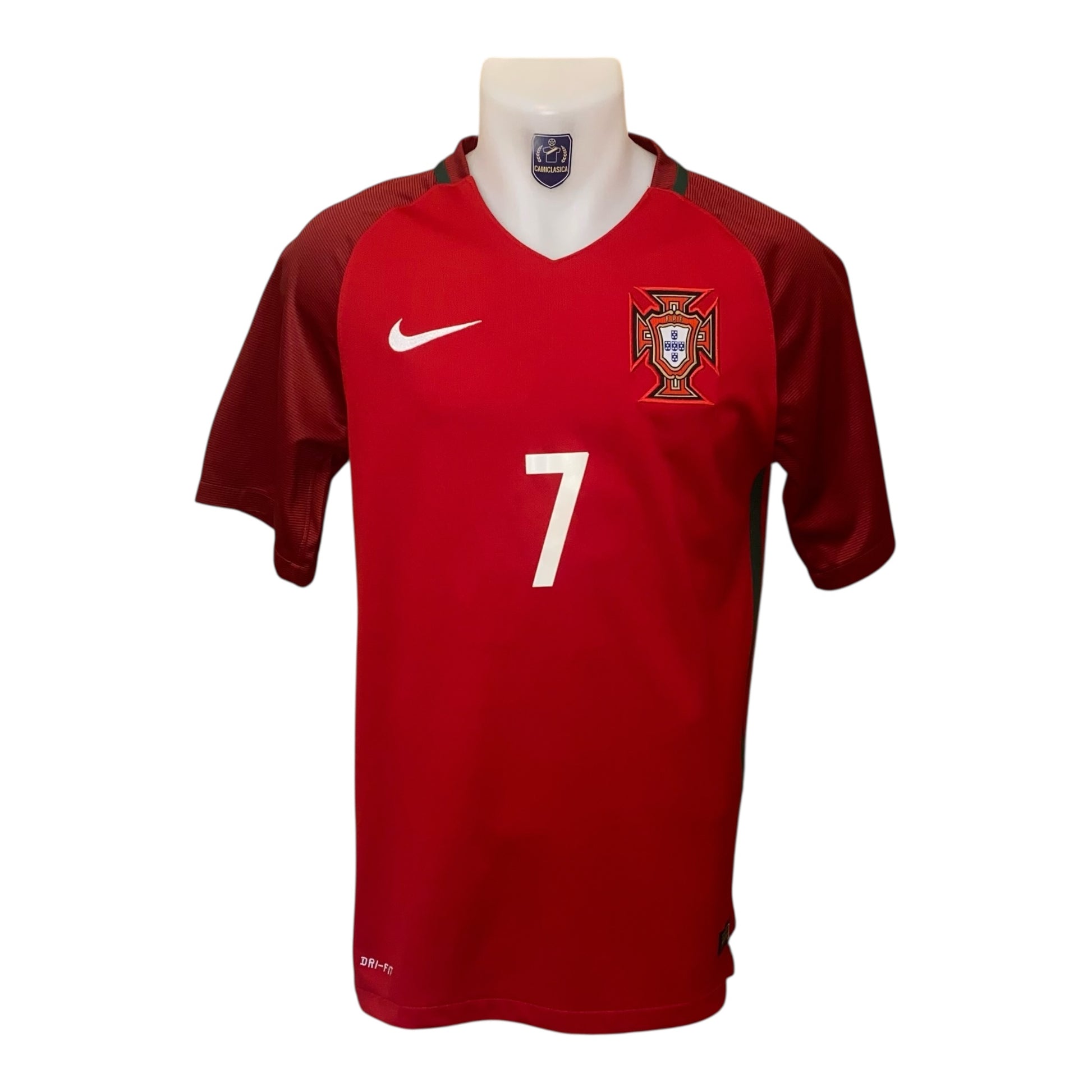 Camiseta Portugal 2016 Ronaldo local