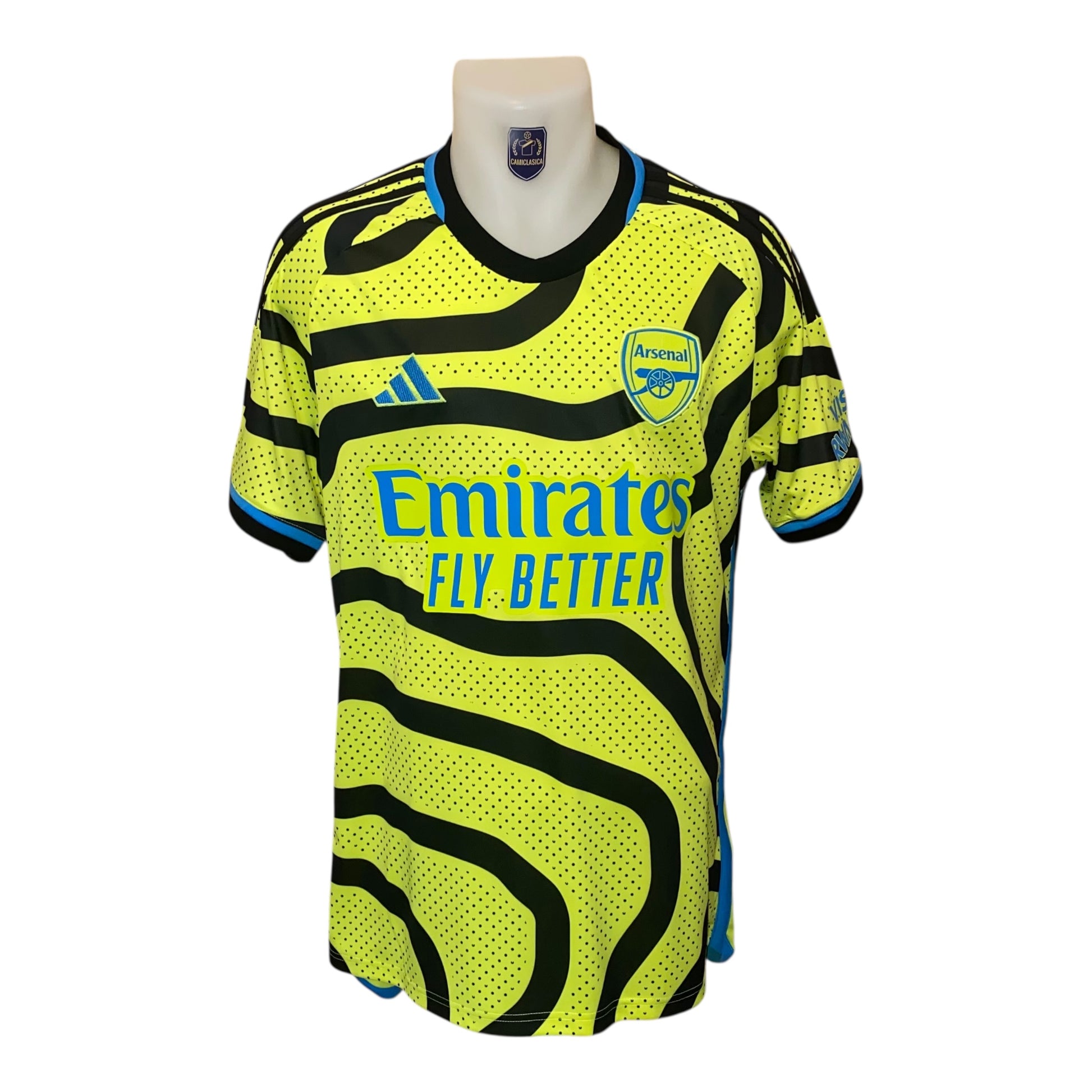 Camiseta Arsenal 23/24 Rice visitante 