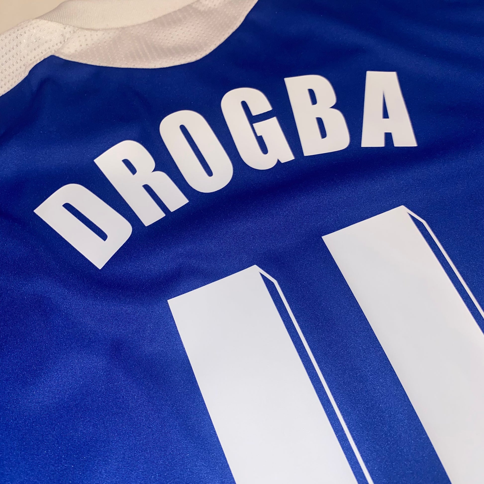 Camiseta Chelsea 11/12 Drogba local
