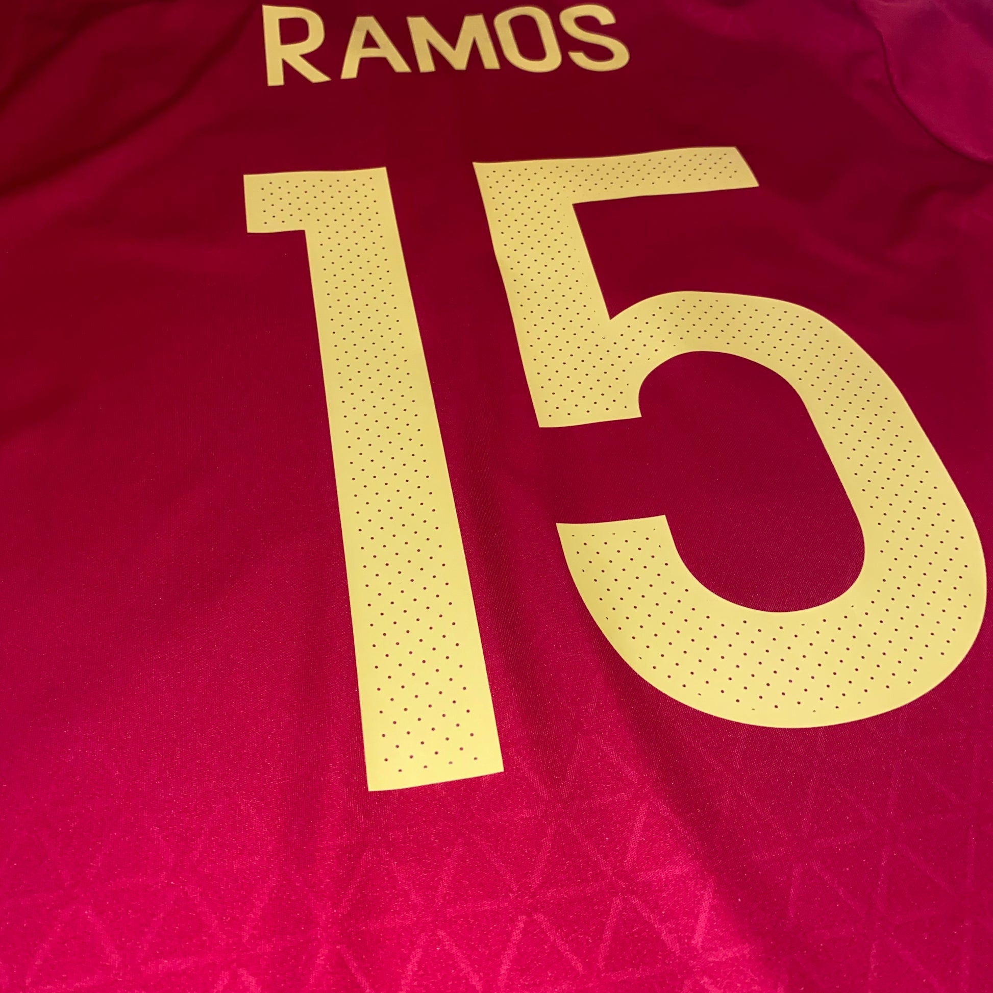 Camiseta España 2016 Ramos local 