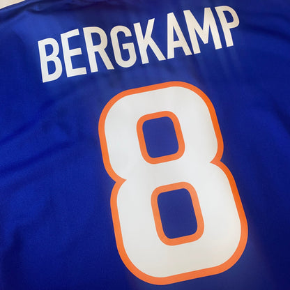 camiseta retro Países Bajos 1998 Bergkamp original