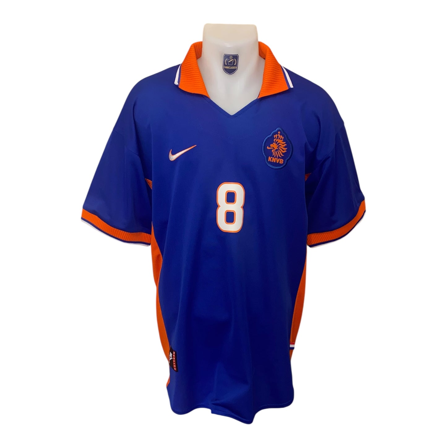 Camiseta retro países  bajos 1998 Bergkamp original 