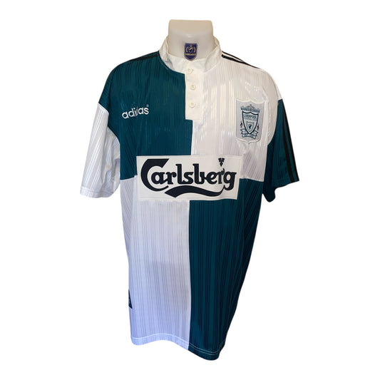 Camiseta retro Liverpool 95/96 Visitante 