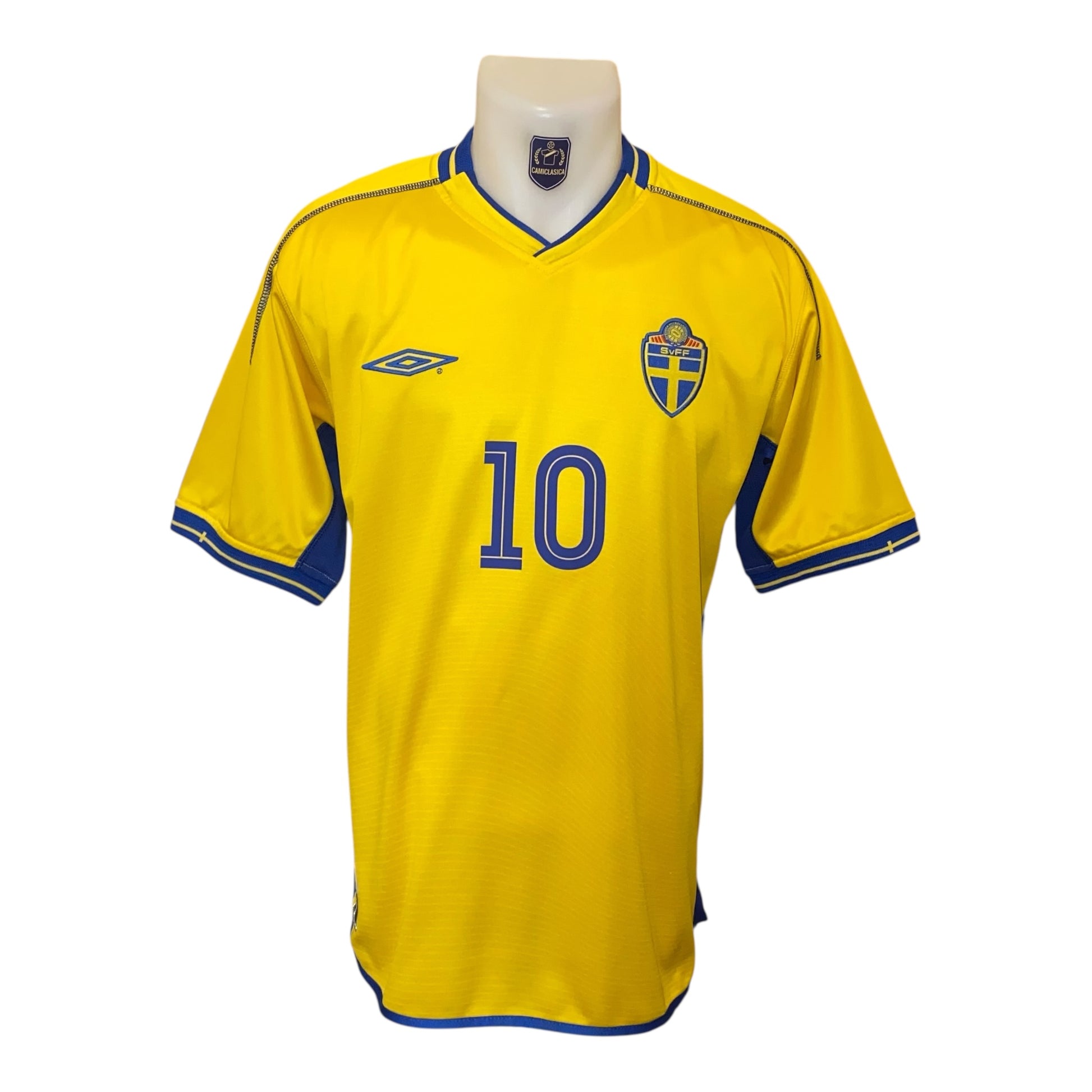 Camiseta Suecia 2004 Ibrahimovic local