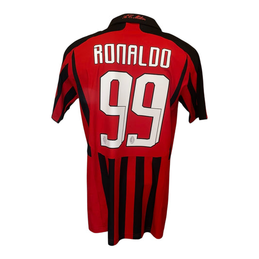 Camiseta AC Milan 07/08 Local Ronaldo 