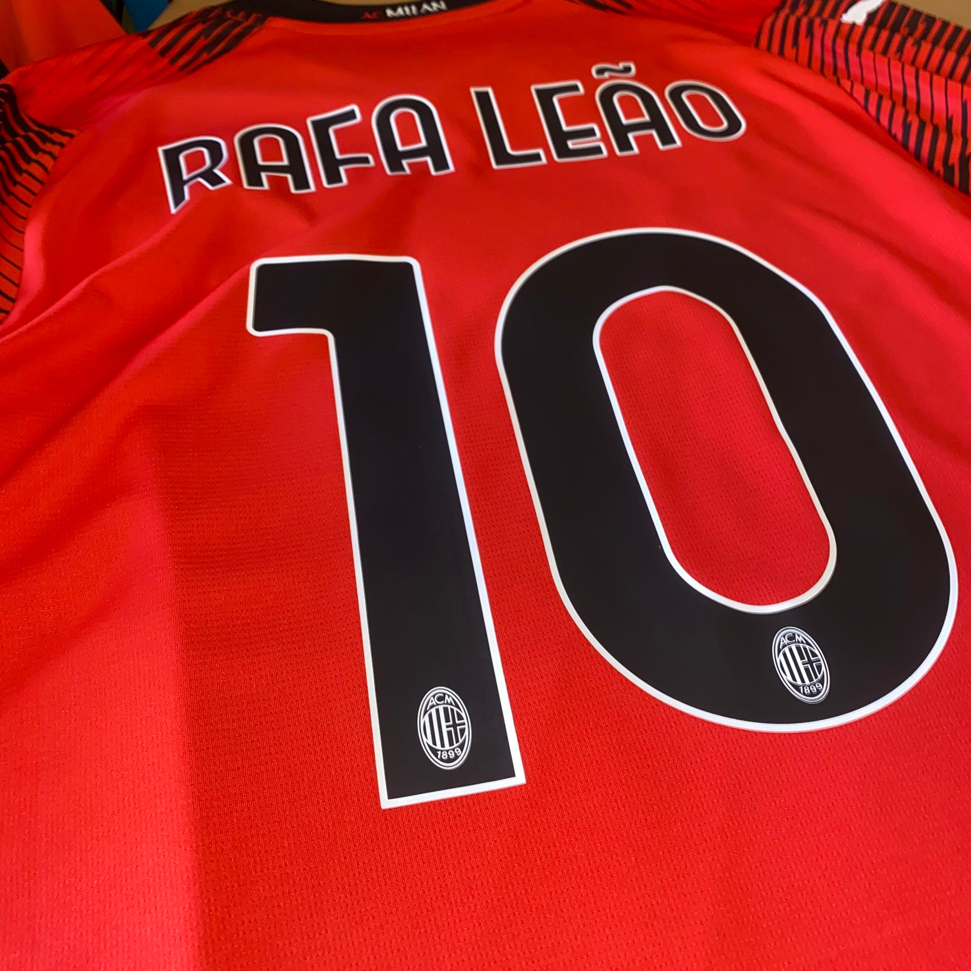 Camiseta AC Milan 23/24 Local Rafa Leao 