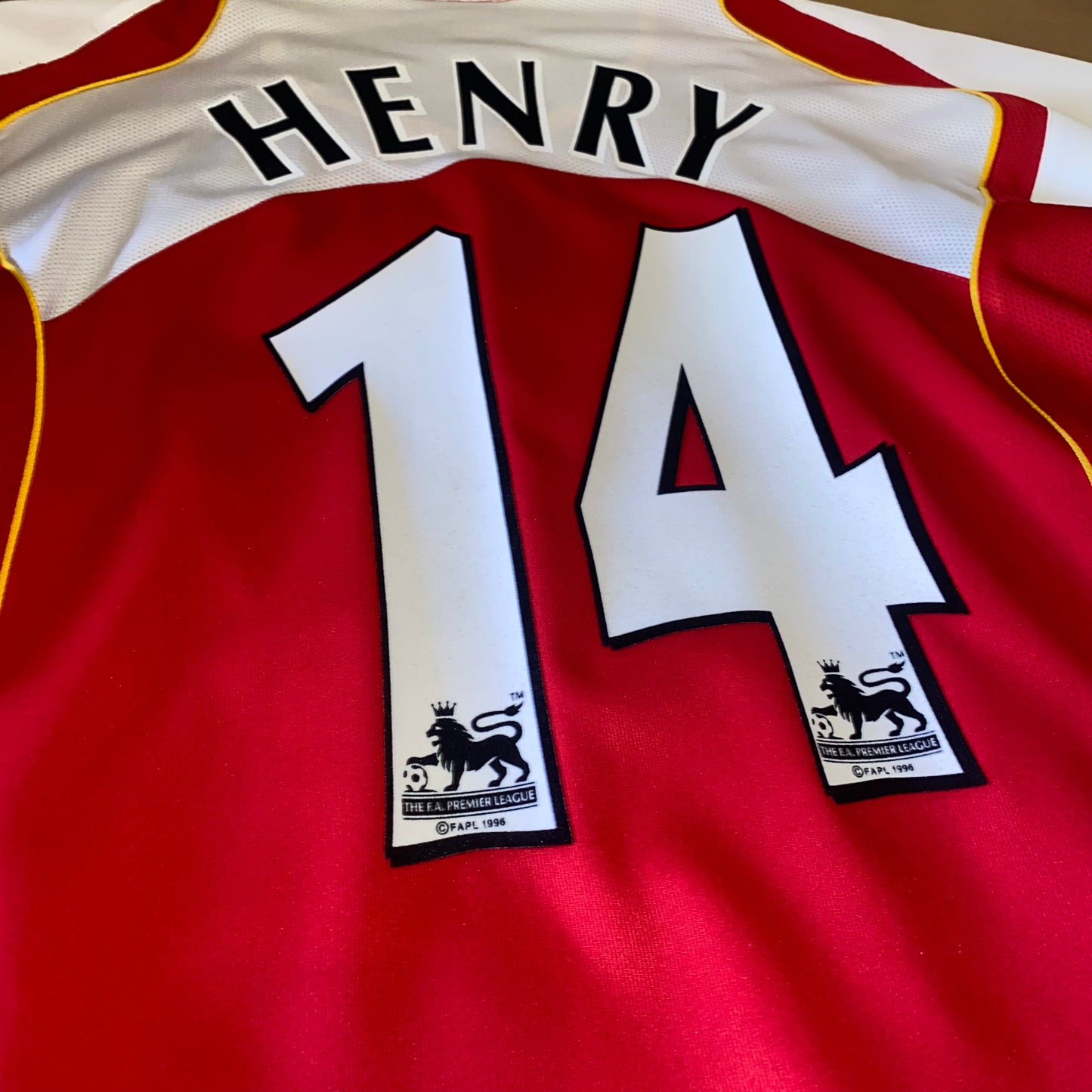 Camiseta Arsenal 04/05 Local Henry 