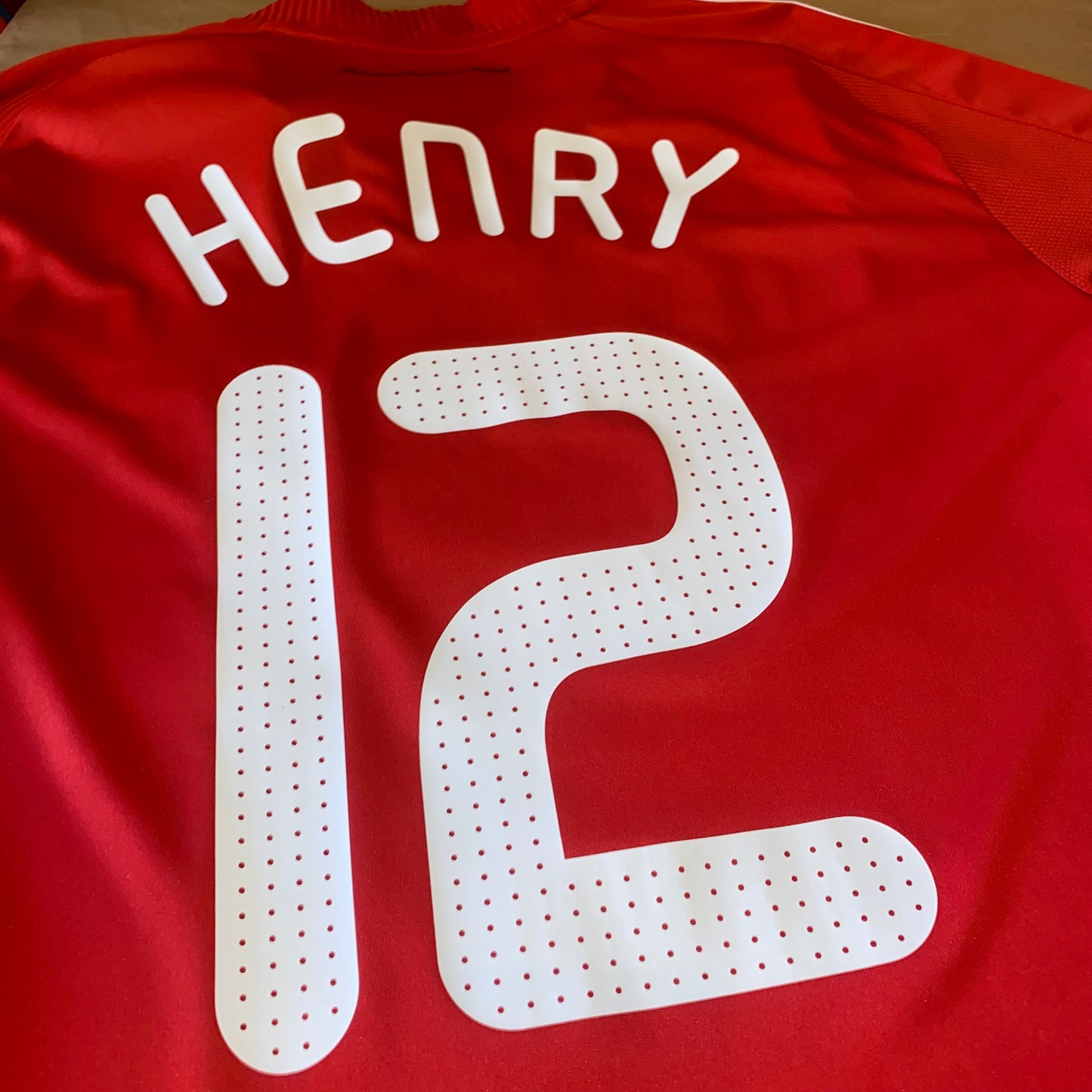 Camiseta Francia 2008 Visitante Henry 