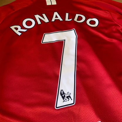 Camiseta Manchester United 07/08 Local Ronaldo 