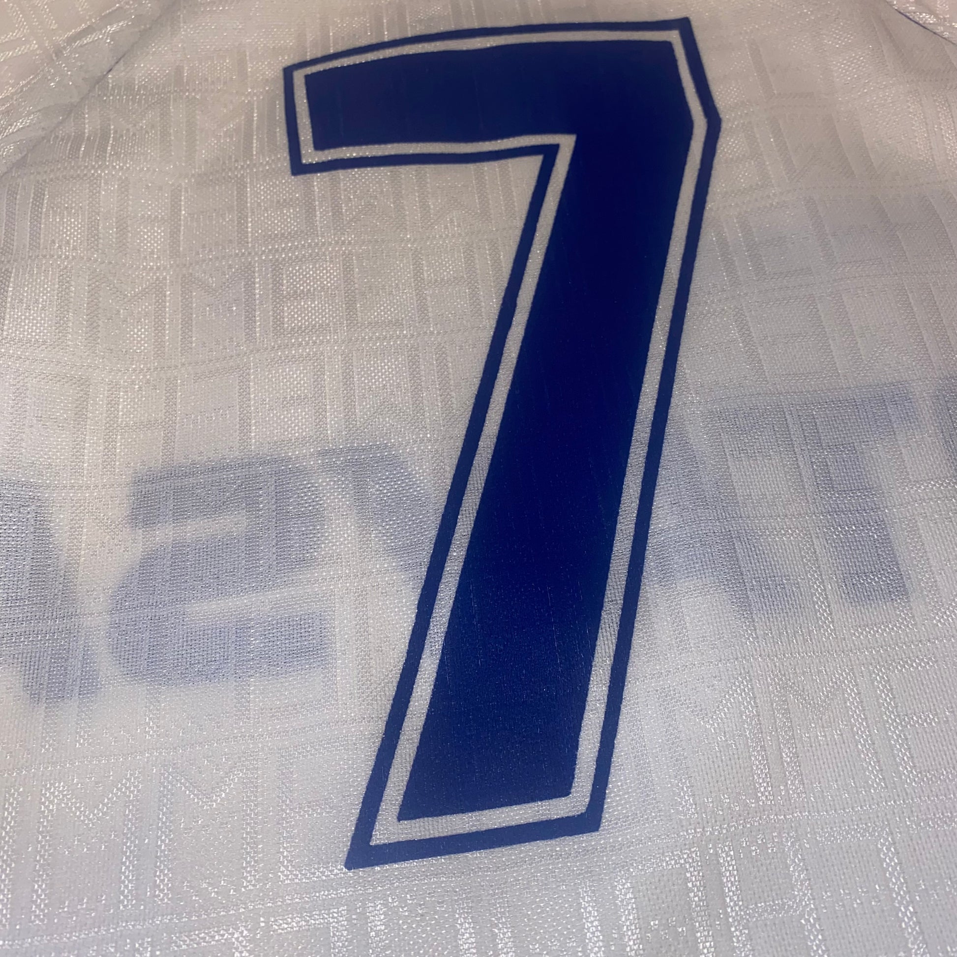 Camiseta retro Real Madrid 90/91 local niño